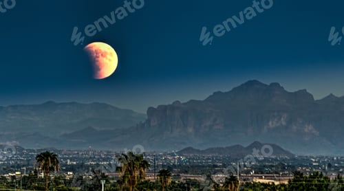 Preview: Super moon rise