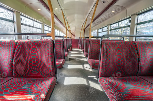 Preview: Empty seats in double decker bus