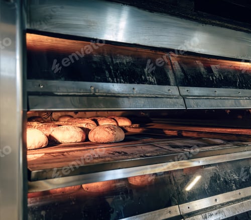 Preview: Oven in the bakery.