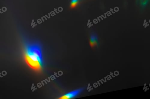 Preview: Light leak effect on a black background wallpaper
