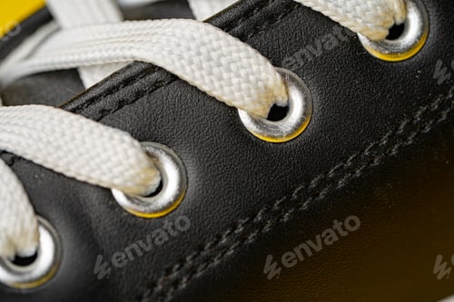 Preview: Close up shot of new sports shoe