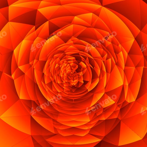 Preview: Bright orange rose