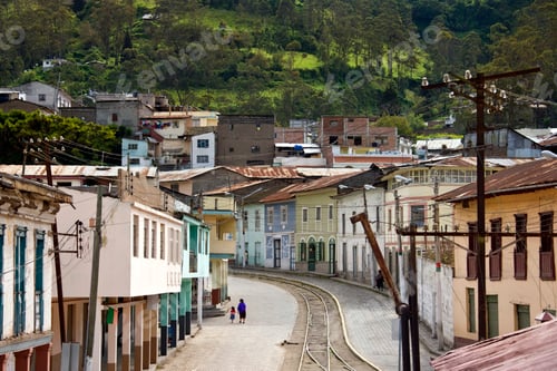 Preview: Town of Alausi - Chimborazo province - Ecuador