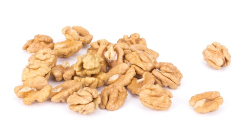 Preview: Walnuts isolated on white background