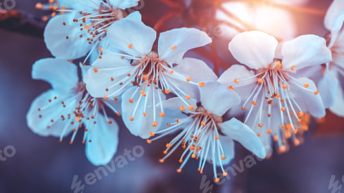 Preview: Cherry tree blooming