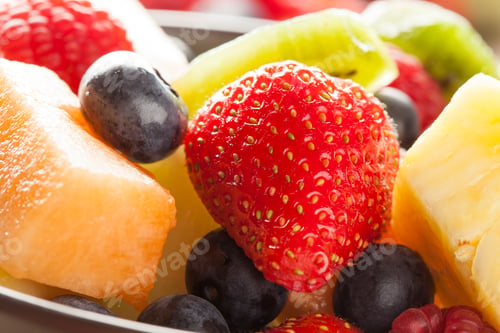 Preview: Fresh Organic Fruit Salad