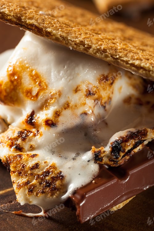 Preview: Homemade Gooey Marshmallow S'mores