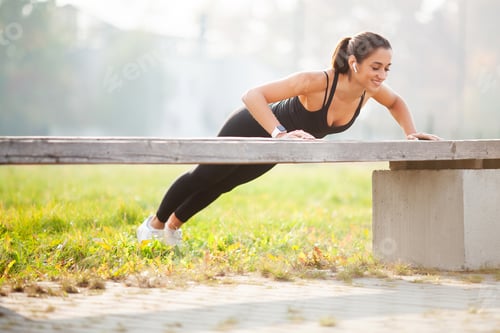 Preview: Fitness. Concept of sport, recreation and motivation.
