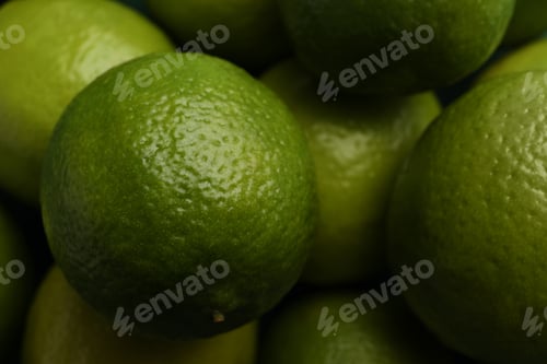 Preview: Fresh ripe lime on whole background, close up