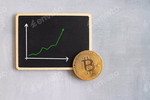 Preview: Bitcoin and graph chart