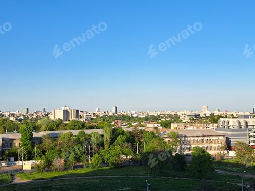 Preview: Skyline of Bucharest, Romania