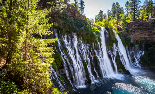 Preview: Majestic Burney Falls In Shasta-Trinity National Forest, California