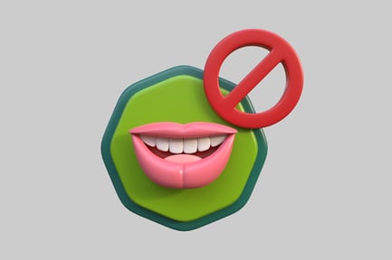 Preview: No speech celebration icon