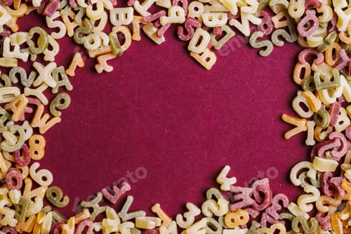 Preview: Pasta letters