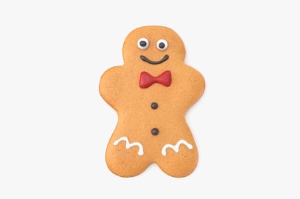 Preview: Festive Gingerbread Man Cookie