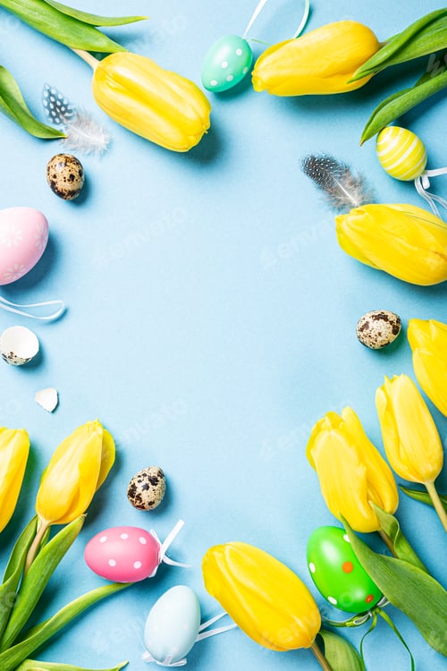 Preview: Happy Easter card.