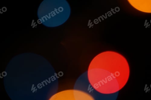 Preview: Blurred Bokeh Of Christmas Light For Background