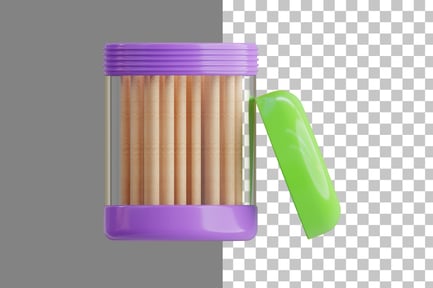 Preview: Toothpick 3D Icon