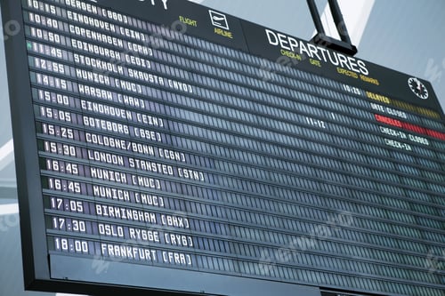 Preview: Departure board