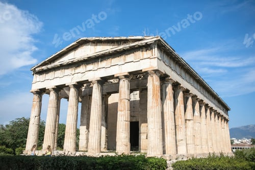Preview: Temple of Hephaestus in Athens, Greece.The Famous Hephaistos temple on the Agora in Athens
