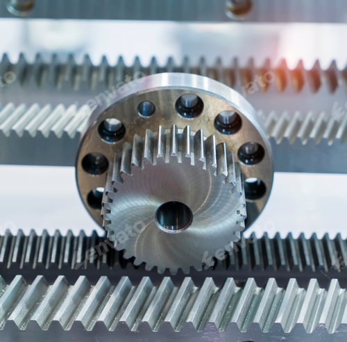 Preview: Industrial Metal Gears In A Close-Up
