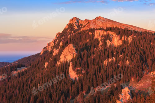 Preview: mountain landscape in Buila Vanturarita Mountains, Romania