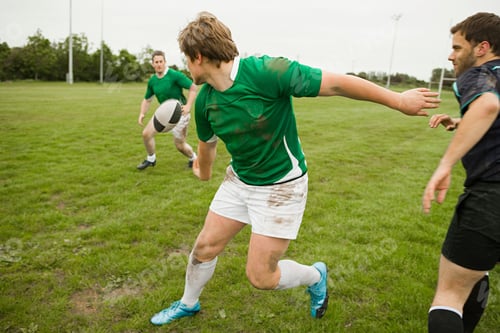 Preview: Rugby game in action