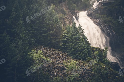 Preview: Mountain Waterfall Place