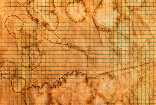 Preview: Old paper texture, vintage background, checkered school notebook