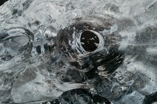Preview: Close up texture of the ice in Iceland