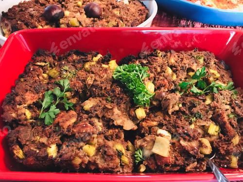 Preview: Homemade Thanksgiving stuffing! Tonythetigersson Tony Andrews Photography