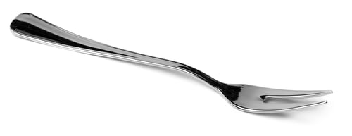 Preview: Fork with two prongs isolated on white background