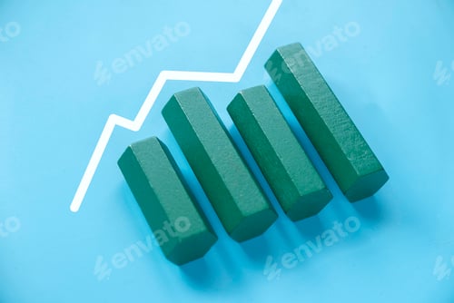 Preview: Business charts. Company financial report.