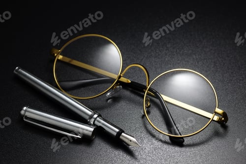 Preview: Classic round eyeglasses