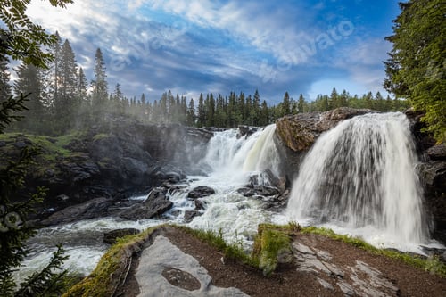 Preview: Ristafallet waterfalls in Sweden.