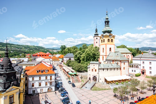 Preview: Banska Bystrica city in Slovakia