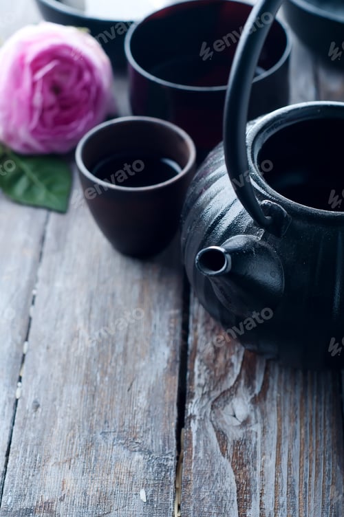 Preview: asian tea set