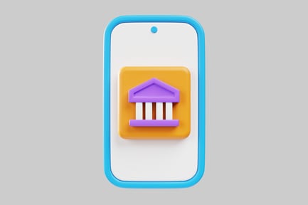Preview: Mobile banking app interface element