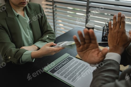 Preview: a client attempted to bribe the opposing party's lawyer in order to win a court case