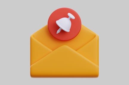 Preview: New message notification with pushpin