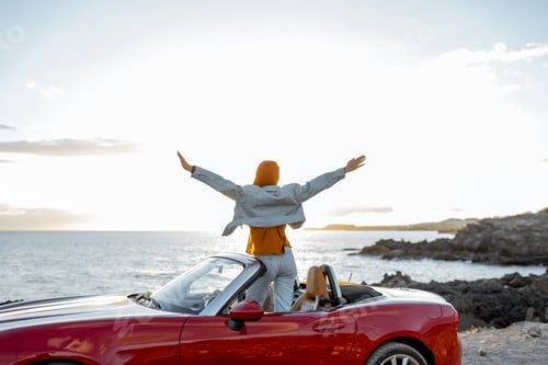 Preview: Traveling by car near the ocean