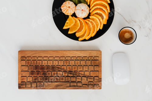 Preview: Wooden keyboard