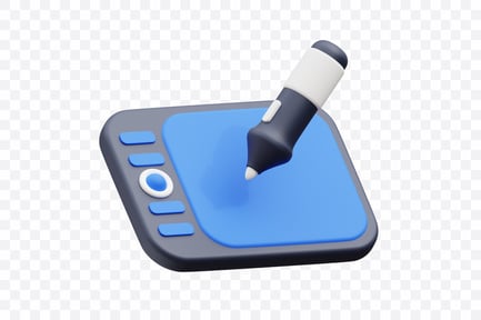 Preview: Graphic Tablet with Stylus