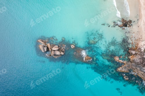 Preview: Big island Ilha Grande Abraao beach in Angra dos Reis, Rio de Janeiro, Brazil