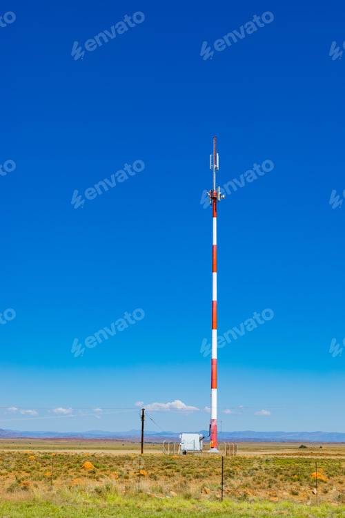 Preview: Cell Phone Tower in the countryside of South Africa