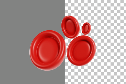 Preview: Red Blood Cells 3D Icon