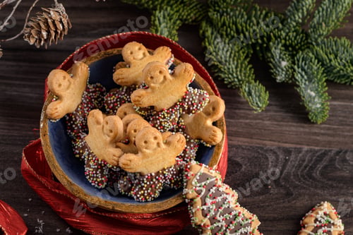 Vista previa: Galletas de jengibre navideñas