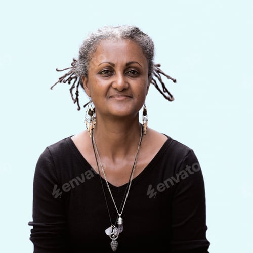 Preview: Portrait of an african american woman