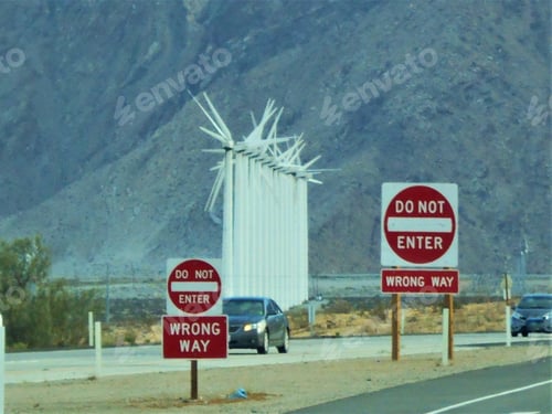 Preview: Traffic, Street Signs and Wind Turbines!