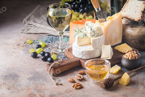 Preview: various types of cheese